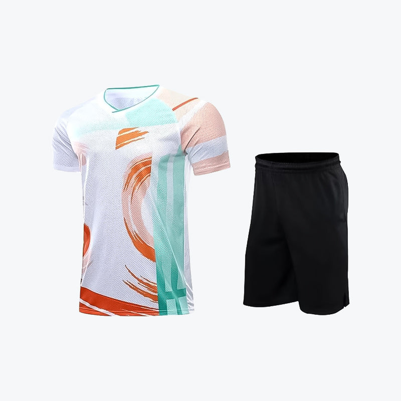 Breathable Quick-Dry Sublimation Printed Tennis Sportswear Set