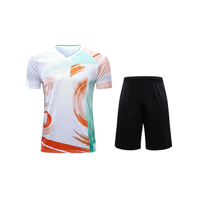 Breathable Quick-Dry Sublimation Printed Tennis Sportswear Set