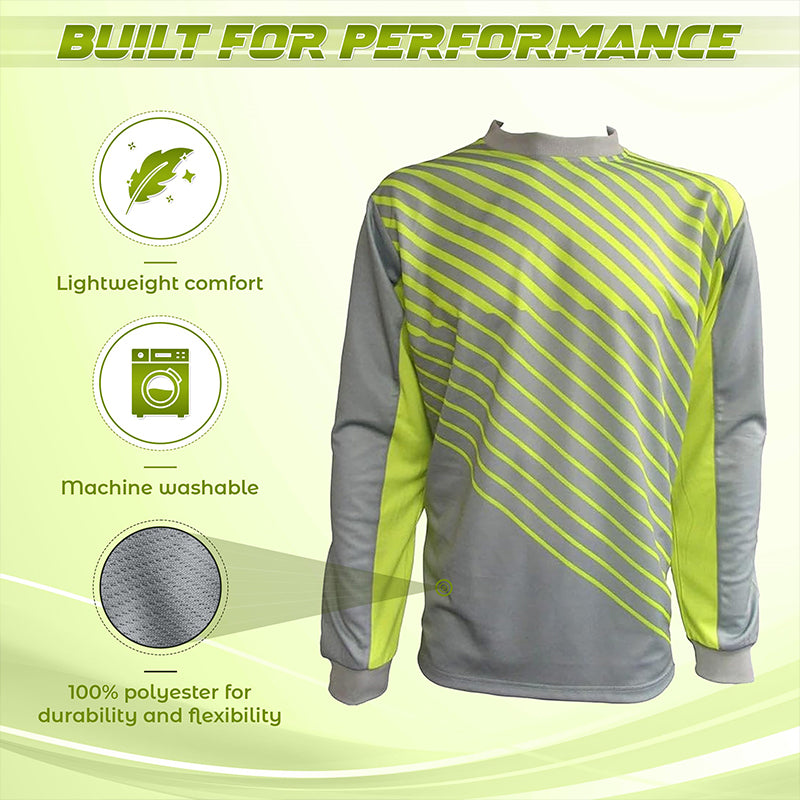 Long Sleeve Padded Lightweight Goalkeeper Jersey