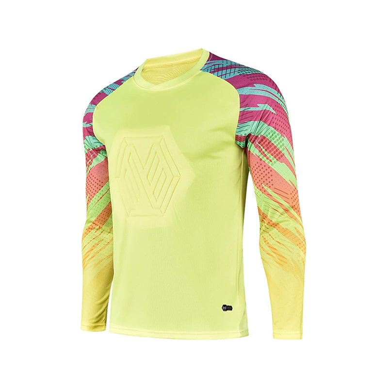 Youth Padded Protective Long Sleeve Goalkeeper Jersey