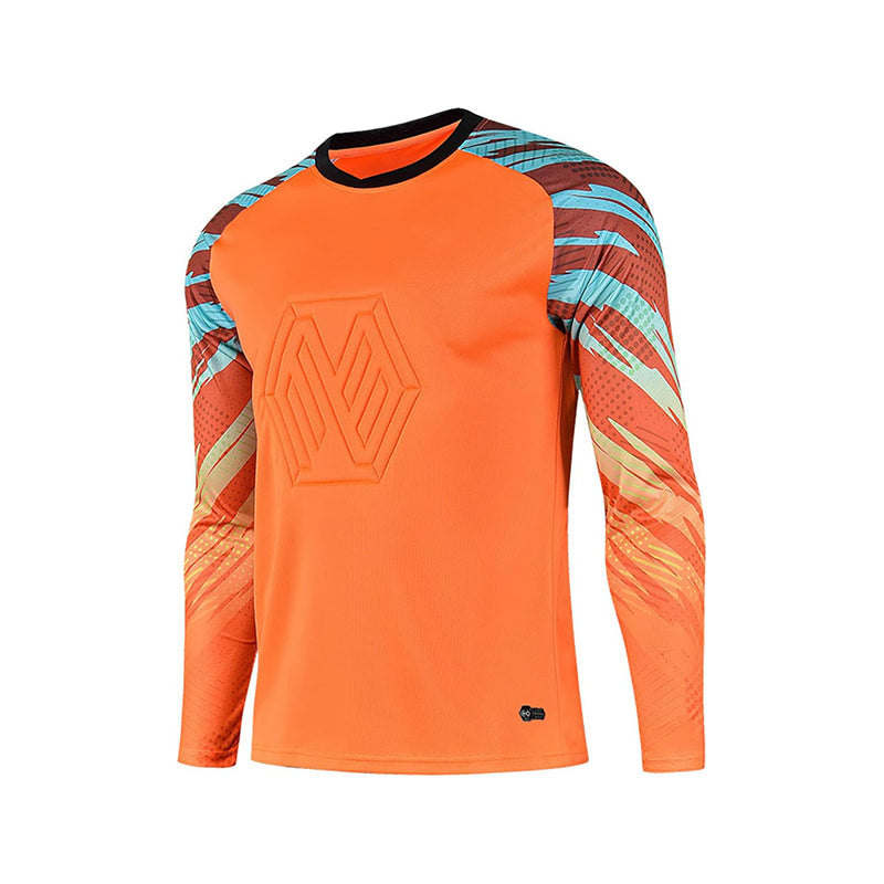 Youth Padded Protective Long Sleeve Goalkeeper Jersey