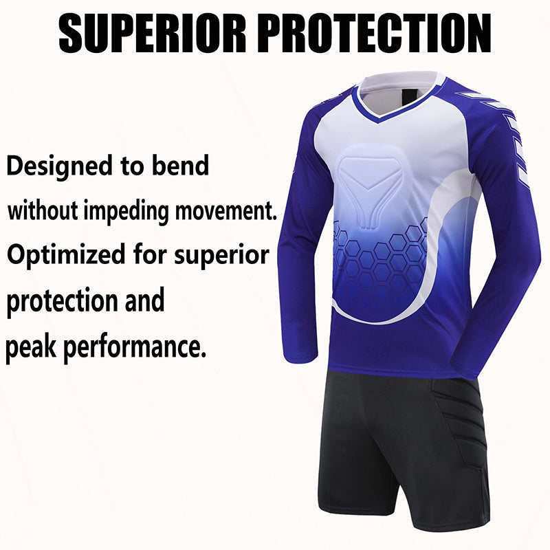 Children's Football Goalkeeper Training Suit Set