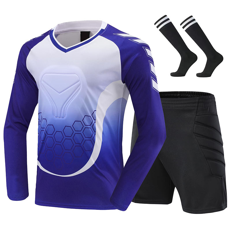 Children's Football Goalkeeper Training Suit Set