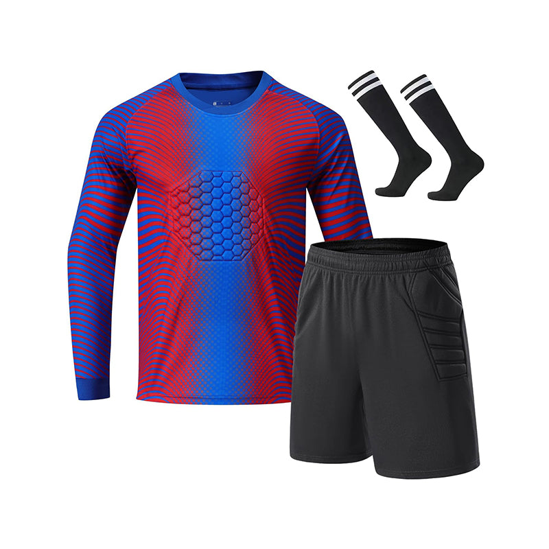 Children's Long Sleeve Goalkeeper Jersey Set