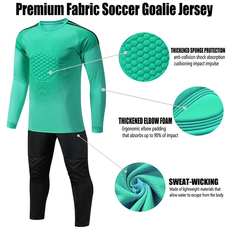 Children's Long-Sleeve Thickened Goalkeeper Suit