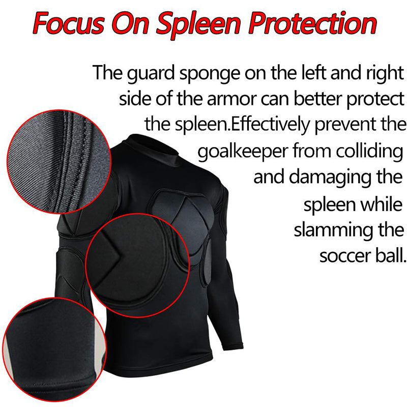Men's Thickened Protective Compression Long-Sleeve Sports Shirt