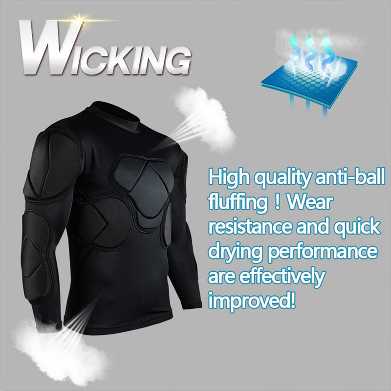 Men's Thickened Protective Compression Long-Sleeve Sports Shirt