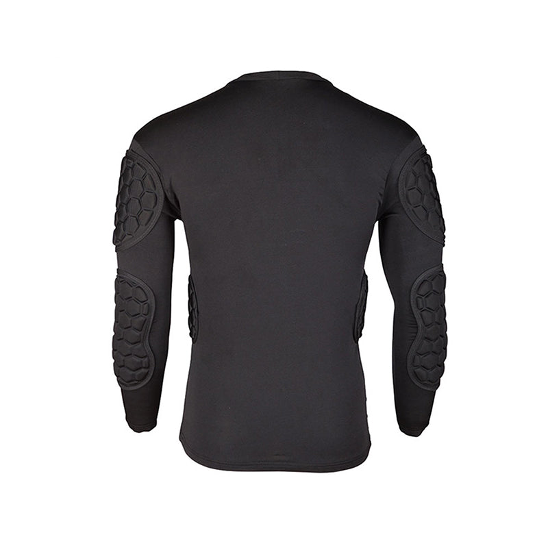 Padded Protective Sports Compression Shirt
