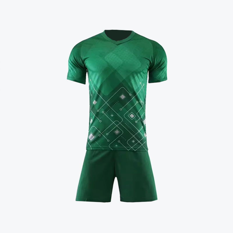 Breathable Moisture-Wicking Training Football Sportswear Set