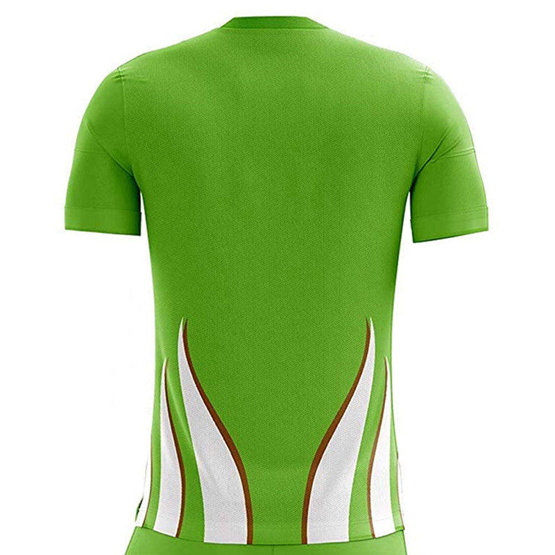 Quick-Dry Stretch Anti-Bacterial Short-Sleeve Football Jersey Set