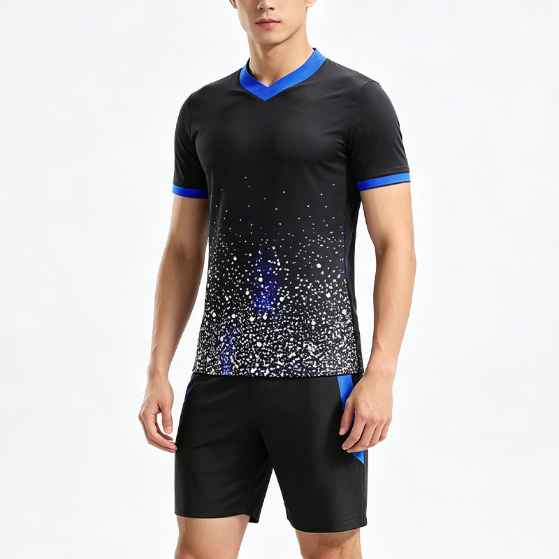 Breathable Printed Football Training Suit Set