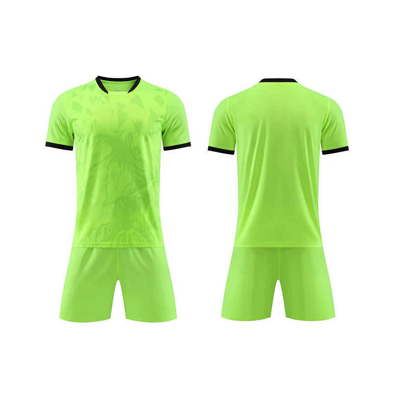 Breathable Printed Short Sleeve Football Training Jersey