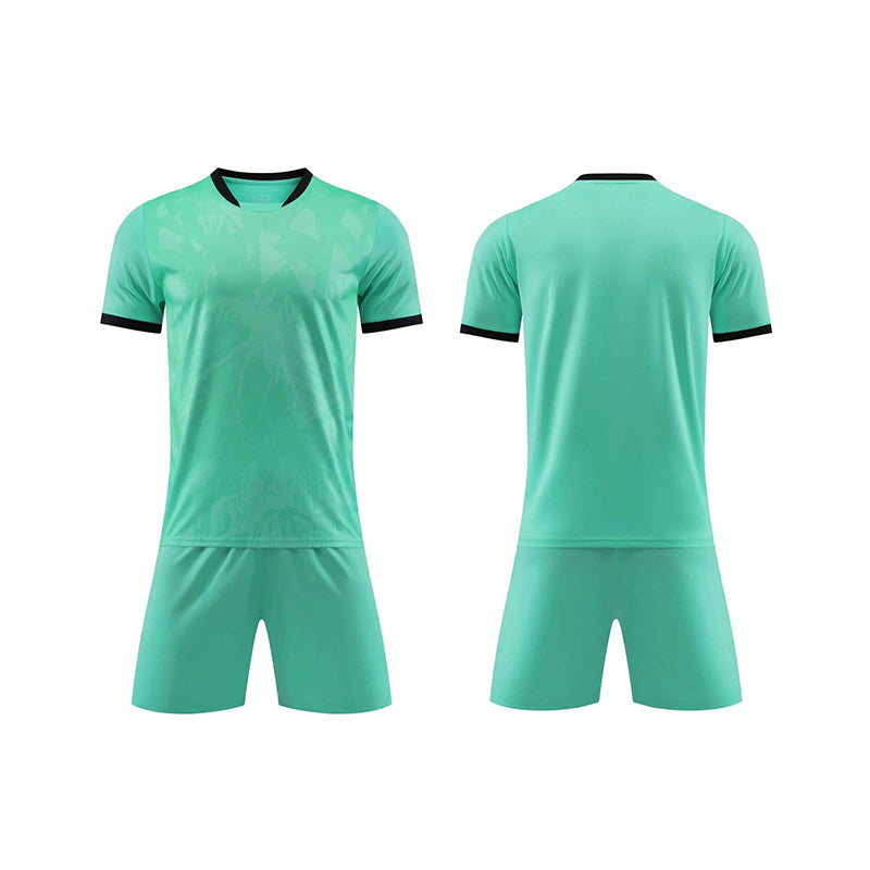 Breathable Printed Short Sleeve Football Training Jersey