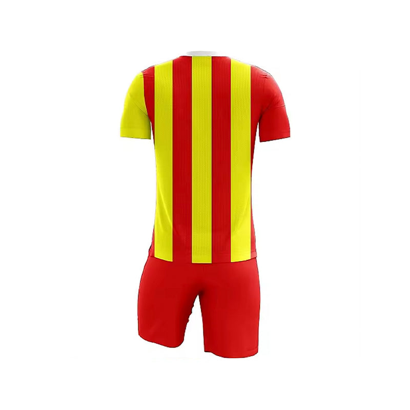 Printed Short Sleeve Football Jersey Set