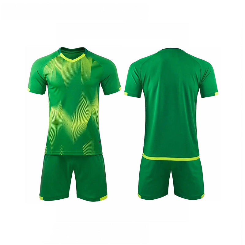 Lightweight Short-Sleeve Breathable Football Sport Set