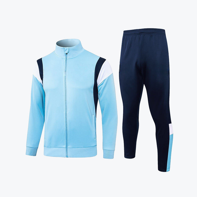 Stand Collar Full Zip Football Training Jacket