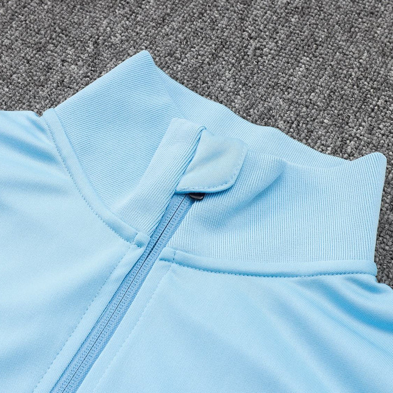 Stand Collar Full Zip Football Training Jacket