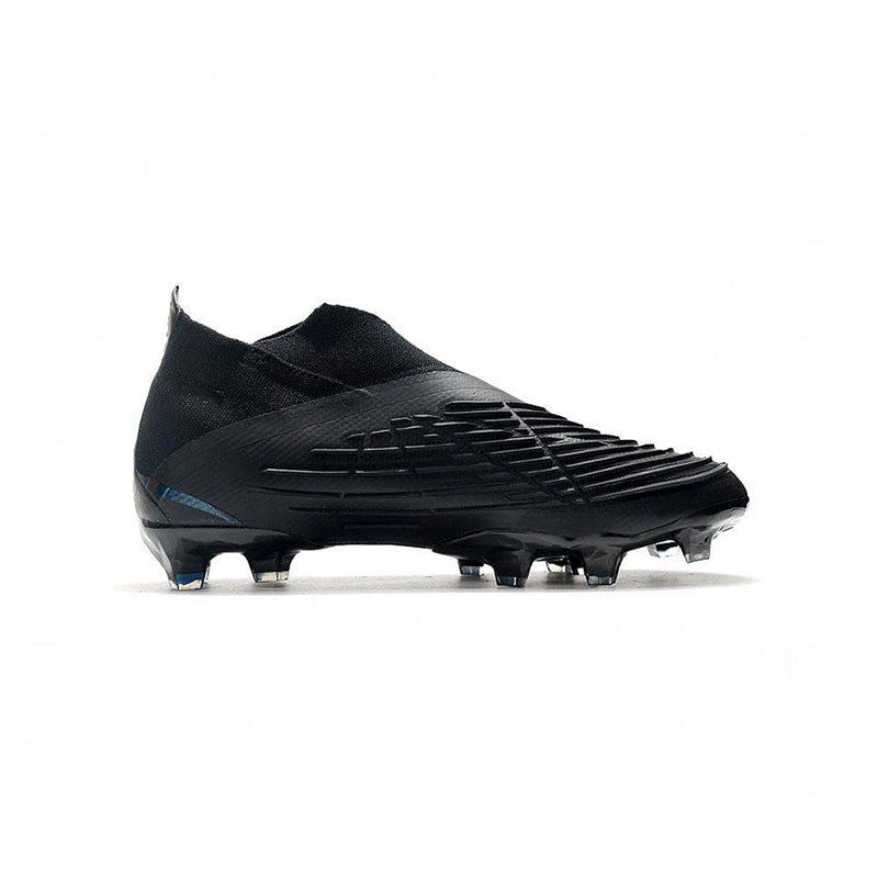 Geometric Edge Knit High-Top Soccer Anti-Slip Cleats