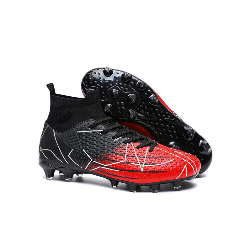 High Ankle Cleats Outdoor Training Soccer Shoes