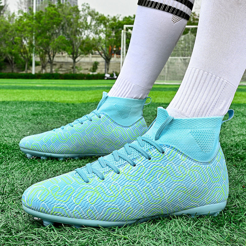 High Ankle Anti-Slip Football Training Shoes
