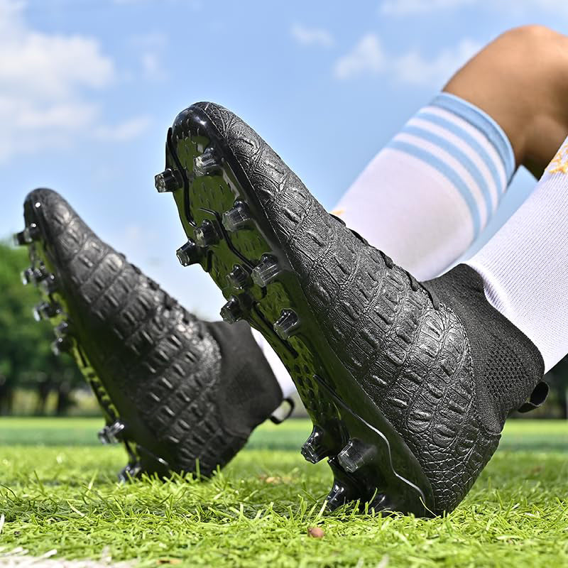 High-Top Anti-Slip Training Soccer Cleats