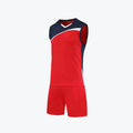 Sublimation Printed Sleeveless Volleyball Sport Set