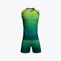 Long Sleeve Printed Volleyball Sport Set